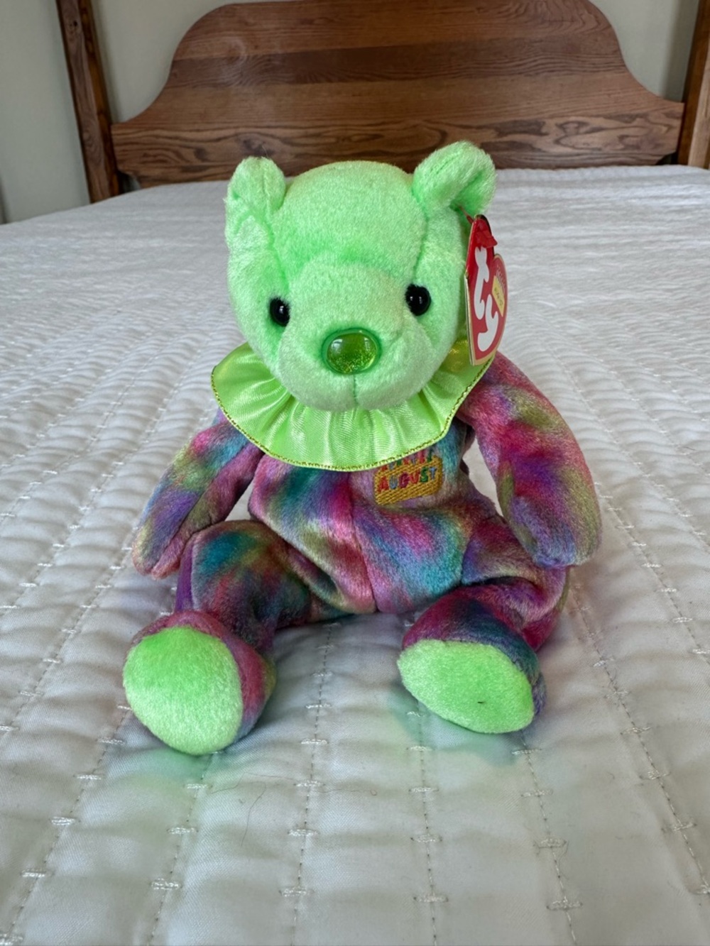 August Birthday Month Beanie Baby Bear